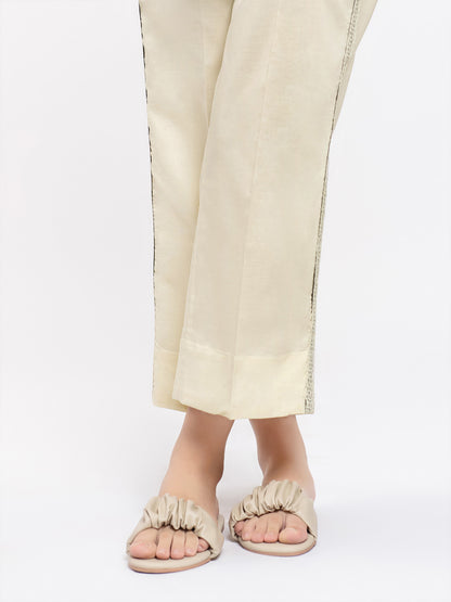 Embroidered Cambric Trousers