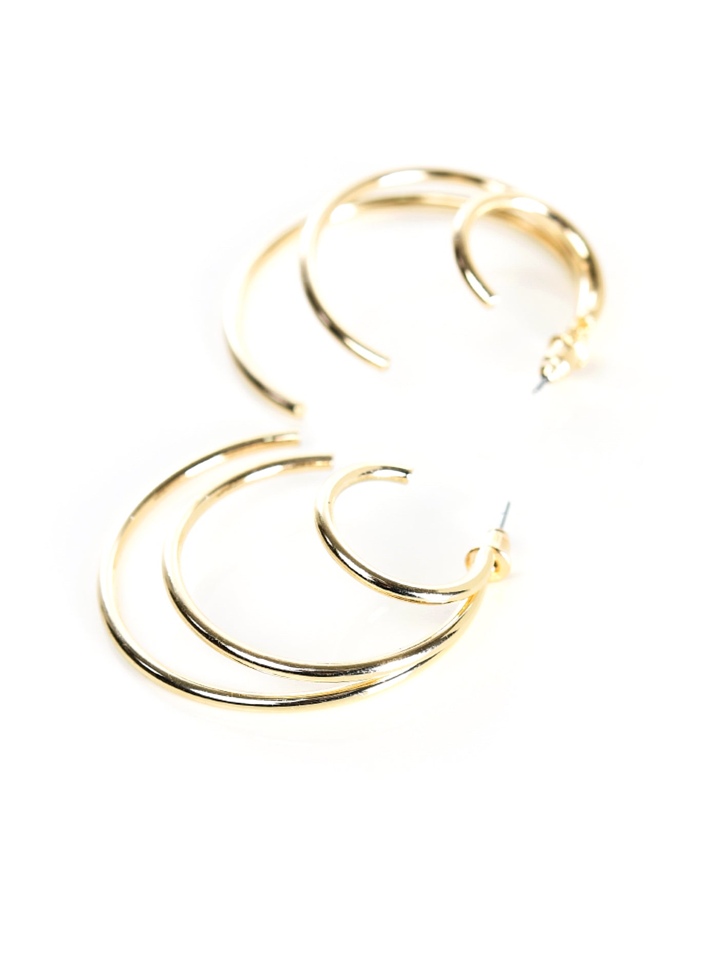 Tri-Looped Earrings