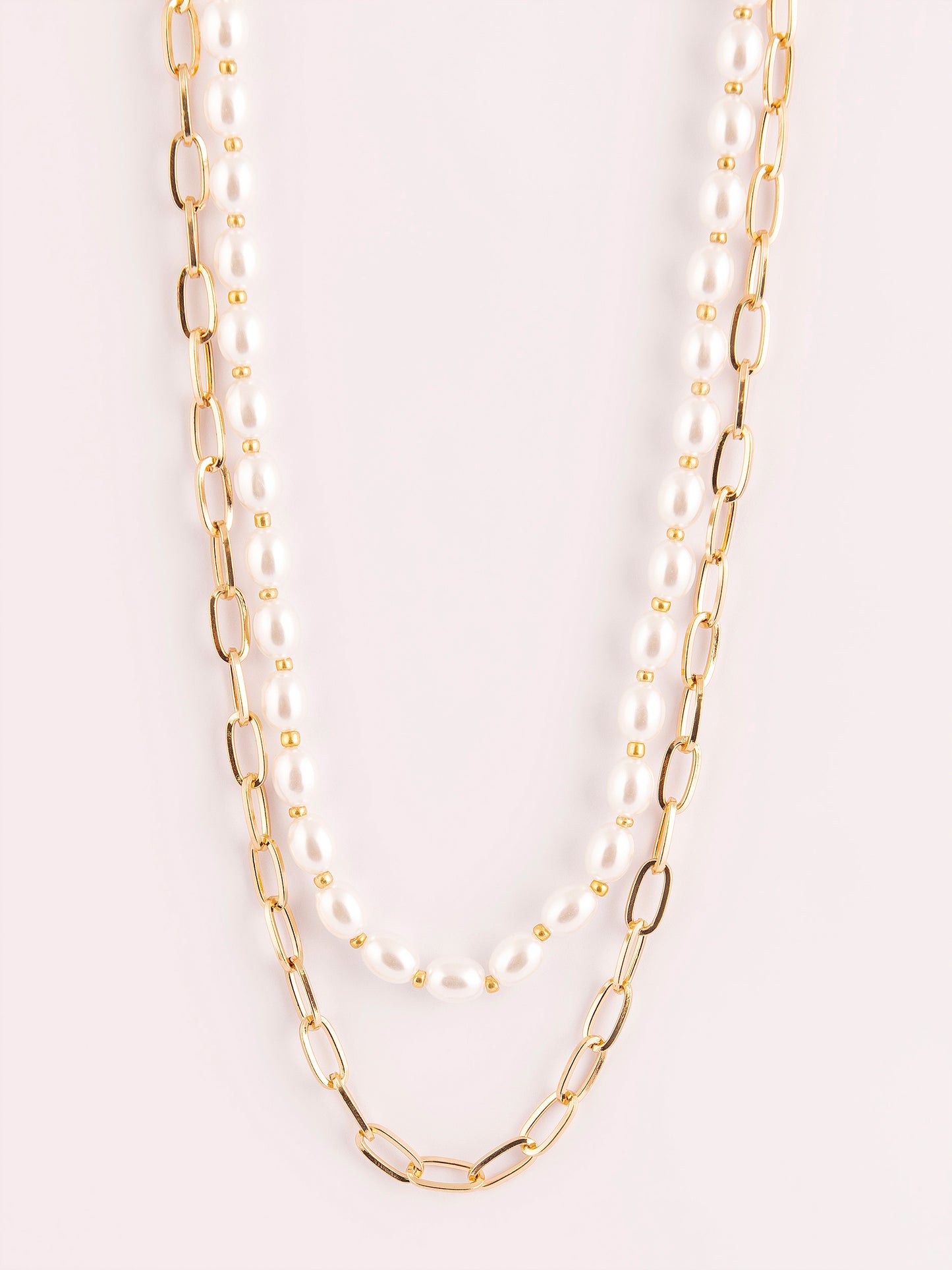 Pearl Layered Necklace