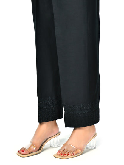 Embroidered Cambric Trouser