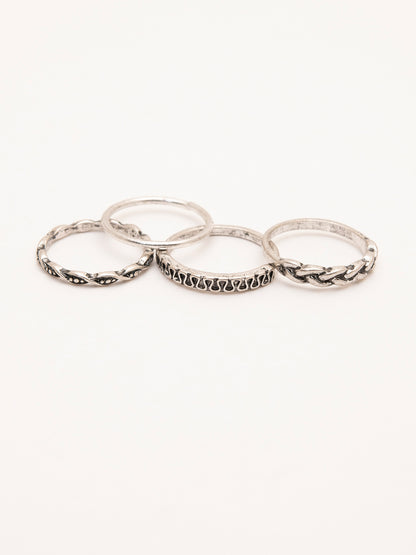 Set of 14 Stacking Rings