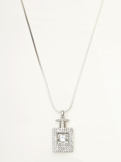 Rhinestone Pendant Necklace