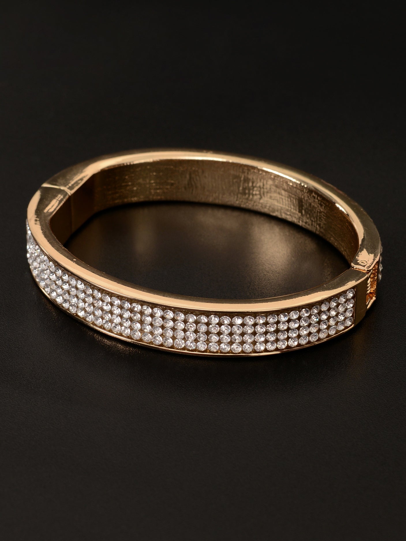 Rhinestone Cuff Bangle