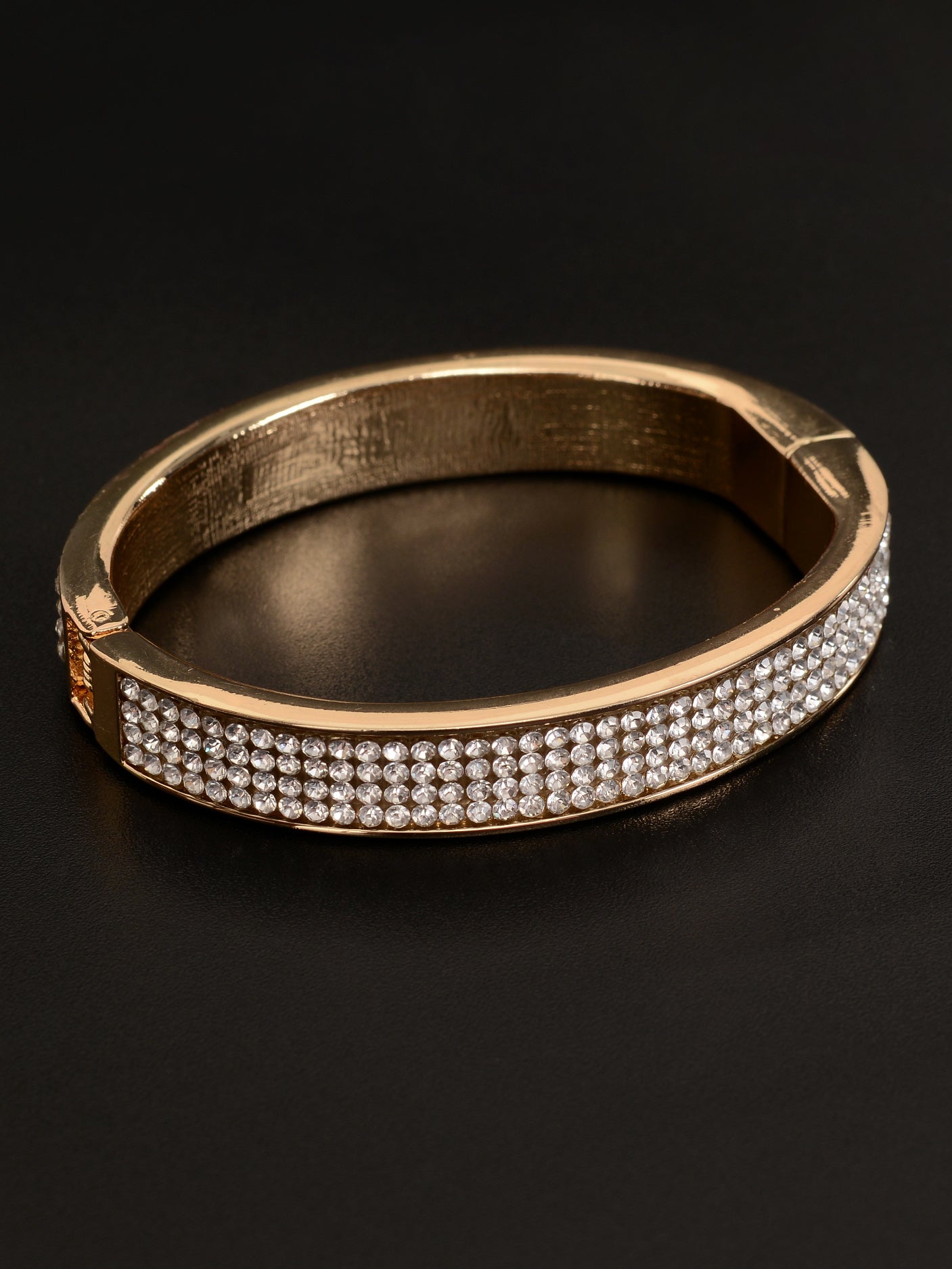 Rhinestone Cuff Bangle