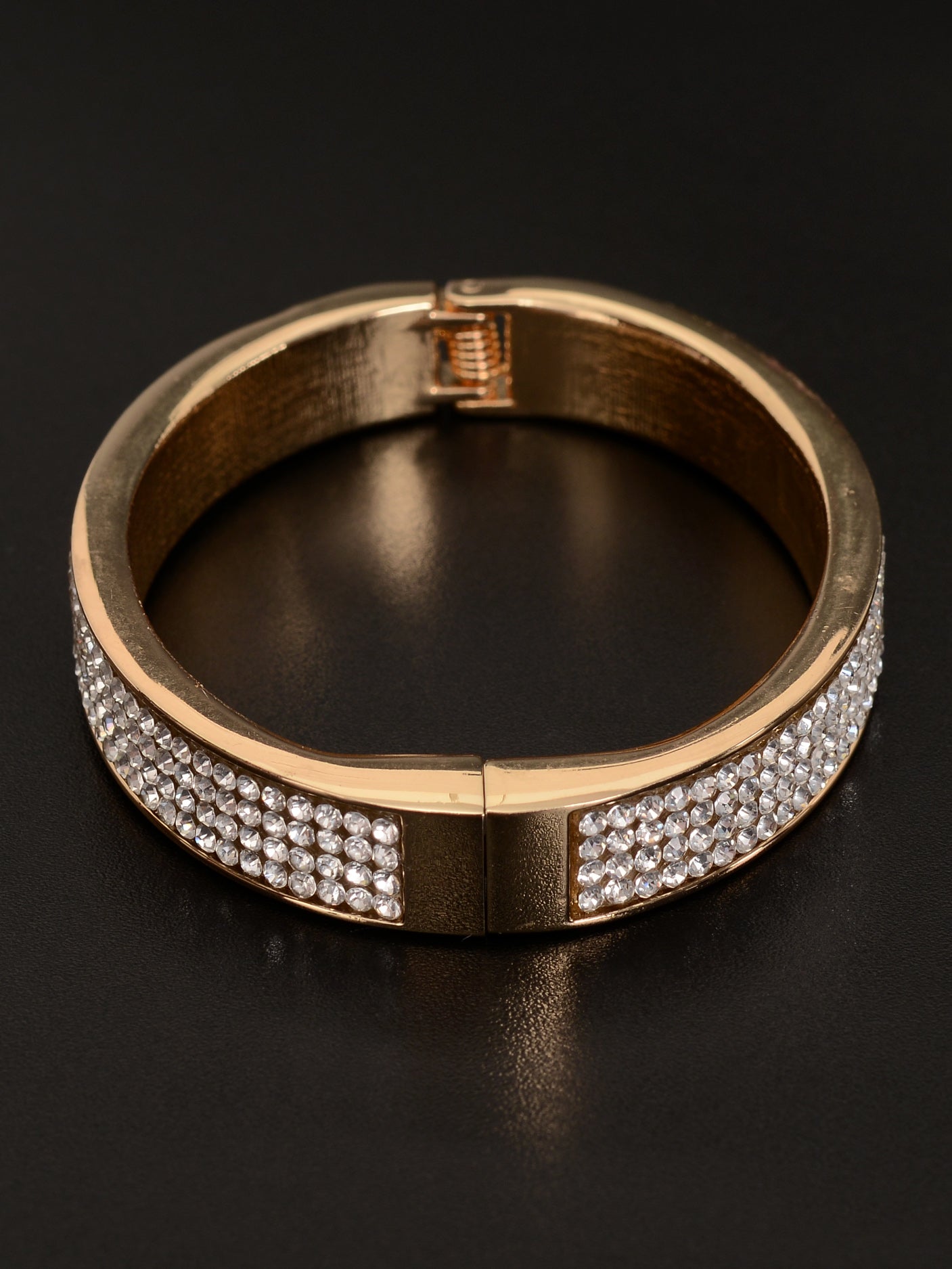 Rhinestone Cuff Bangle