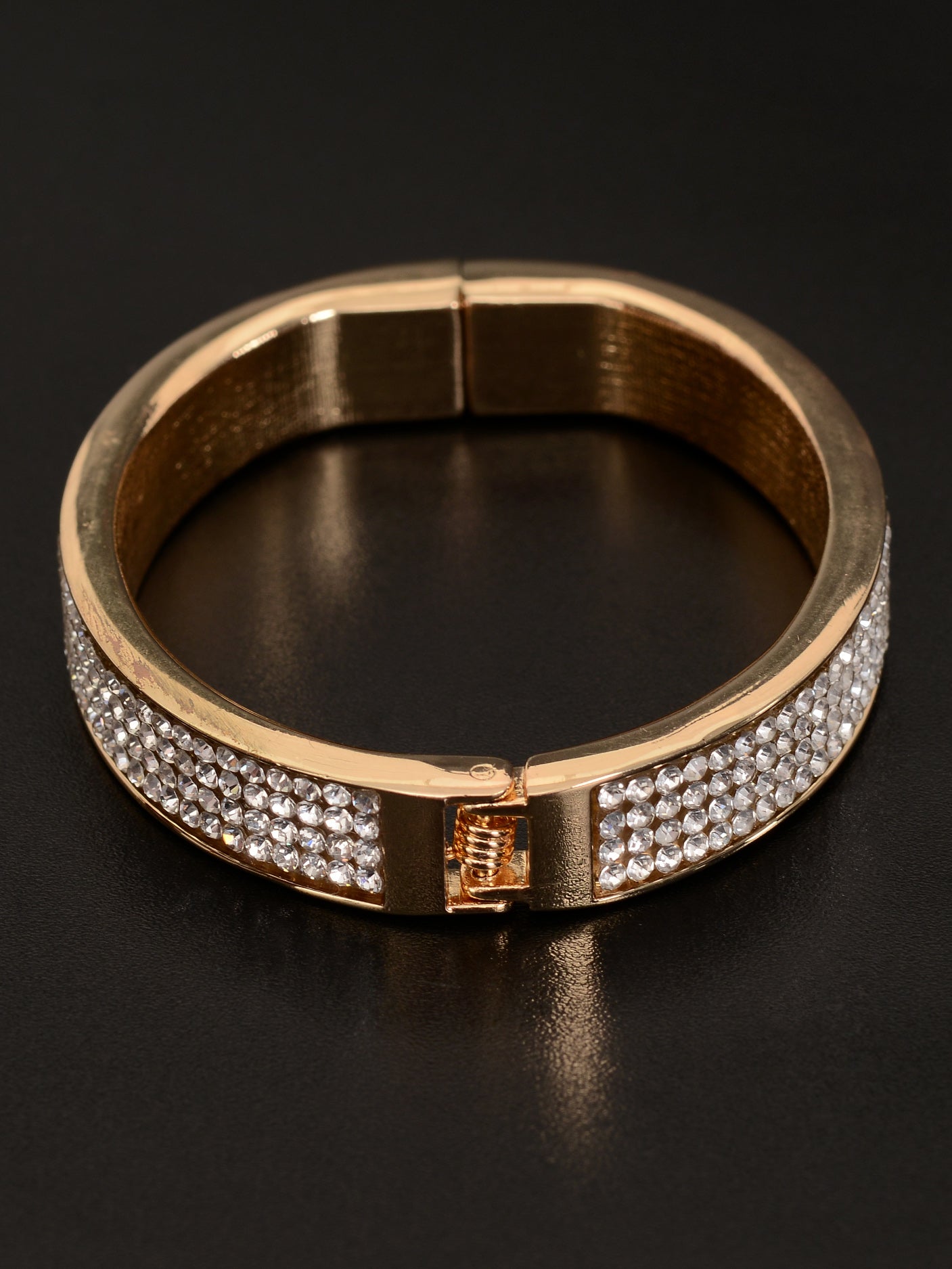 Rhinestone Cuff Bangle