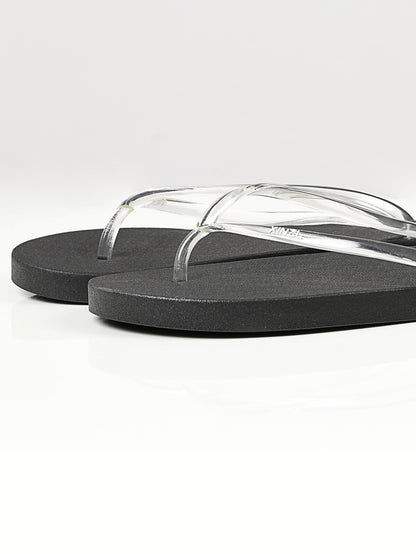 Plain Flip Flops - Black