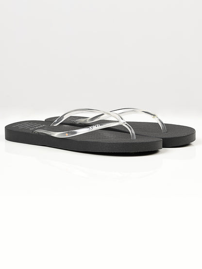 Plain Flip Flops - Black