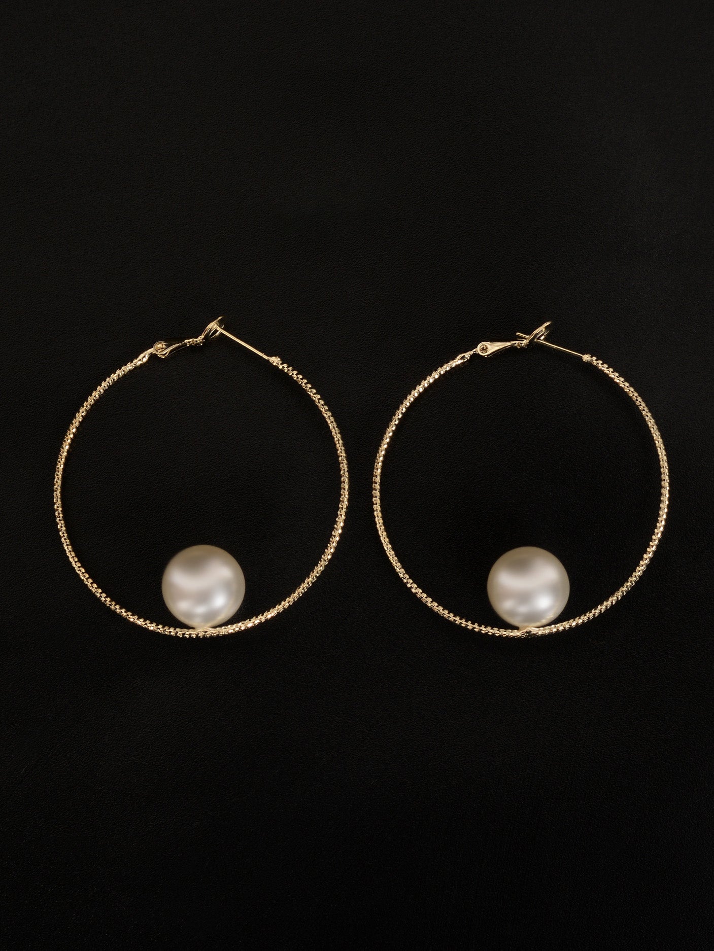 Pearl Finished Hoops