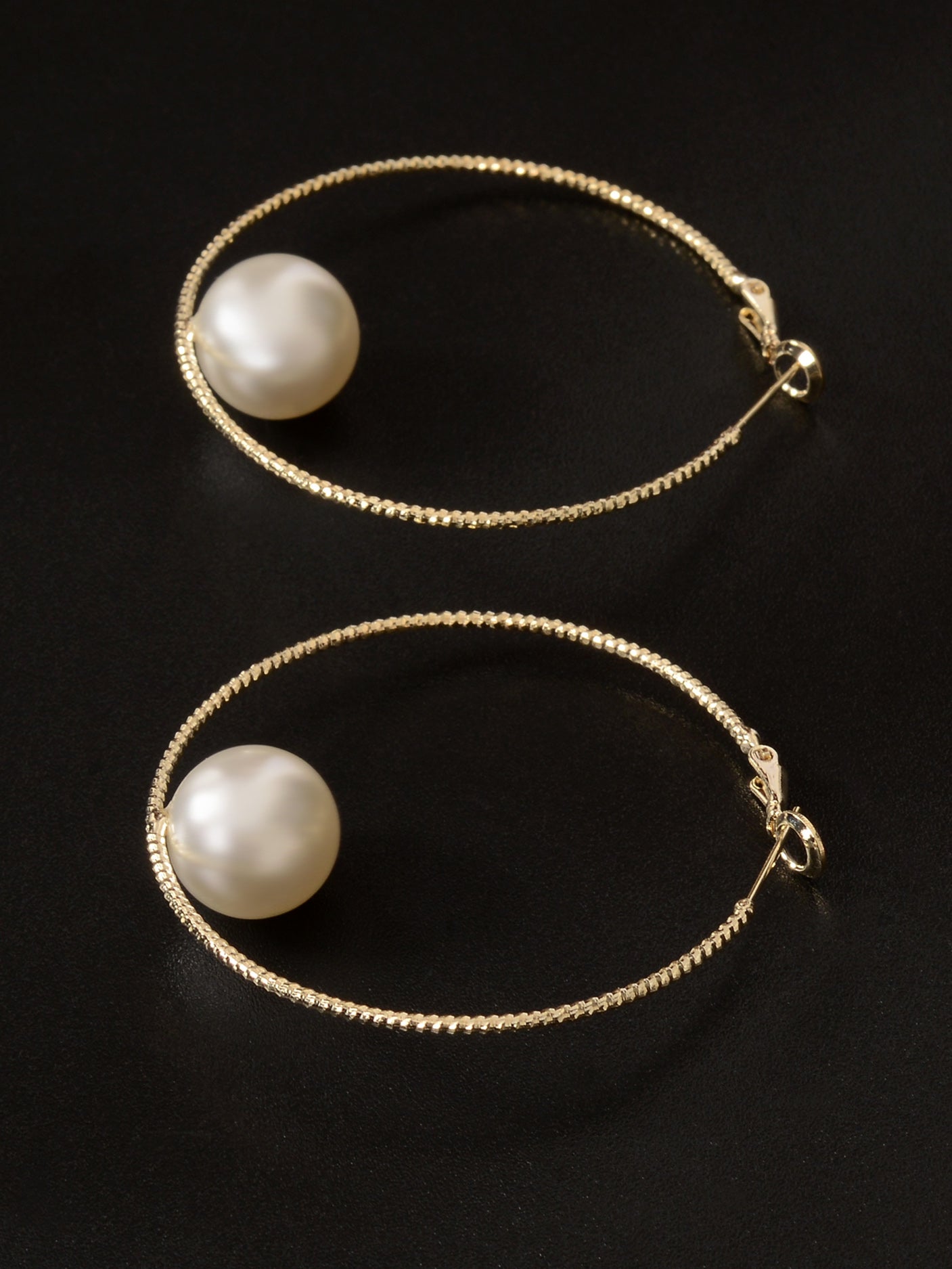 Pearl Finished Hoops