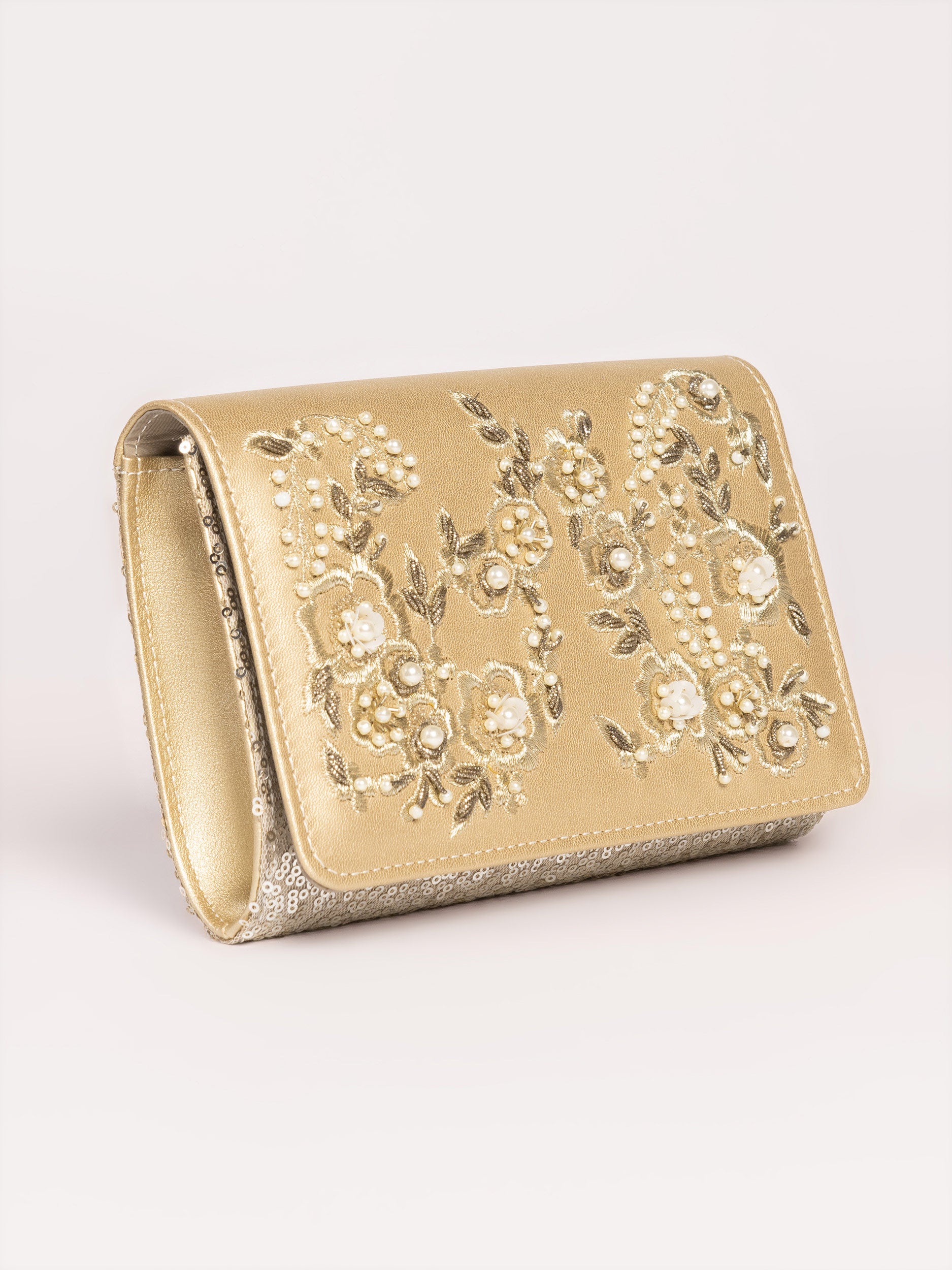 Embellished Clutch Bag – Limelightpk