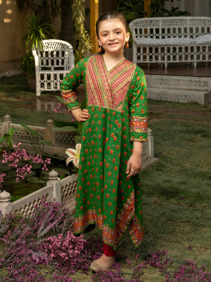 Embroidered Lawn Frock