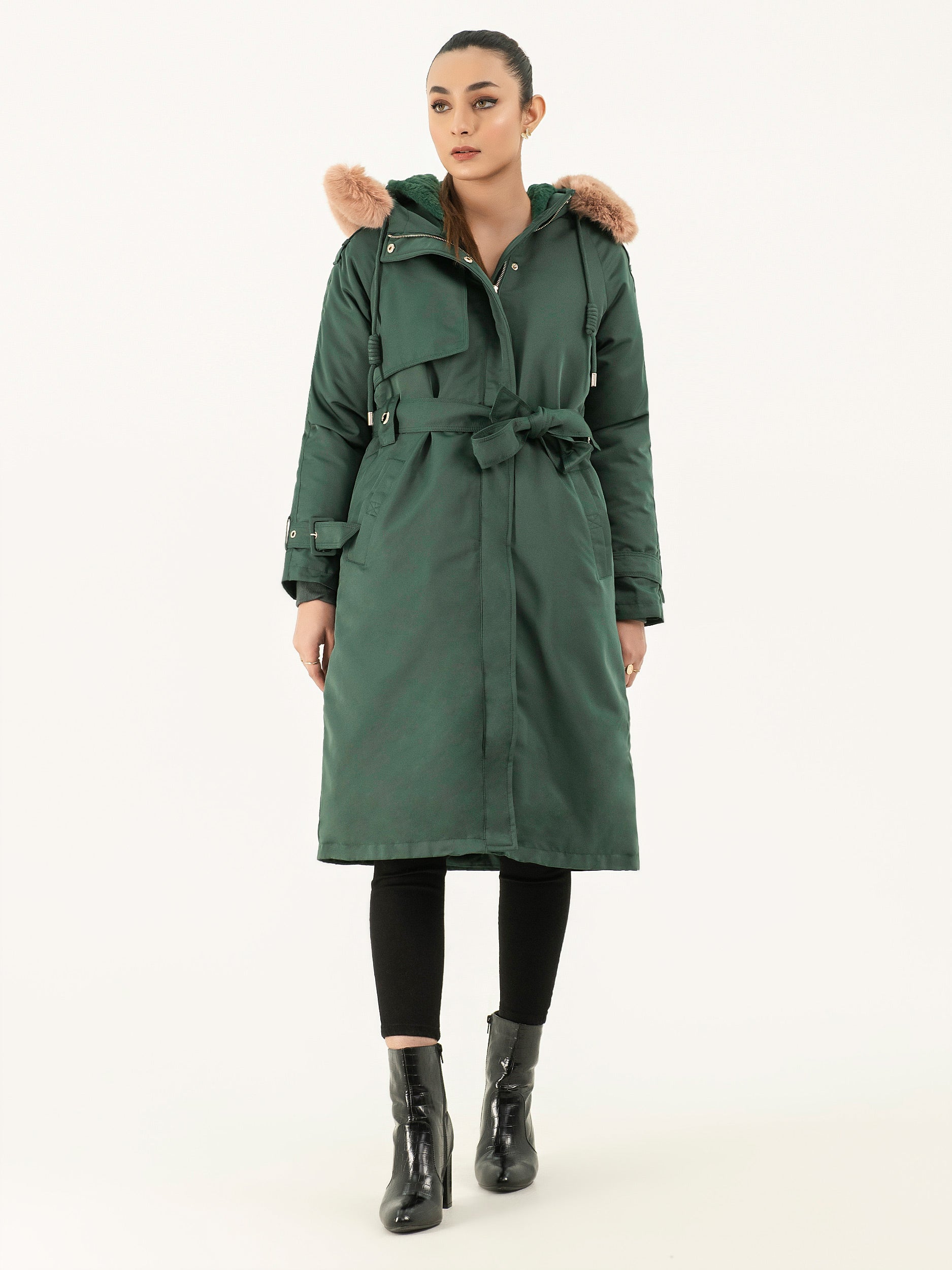 Hooded Long Jacket – Limelightpk