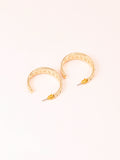 metallic-c-hoop-earrings