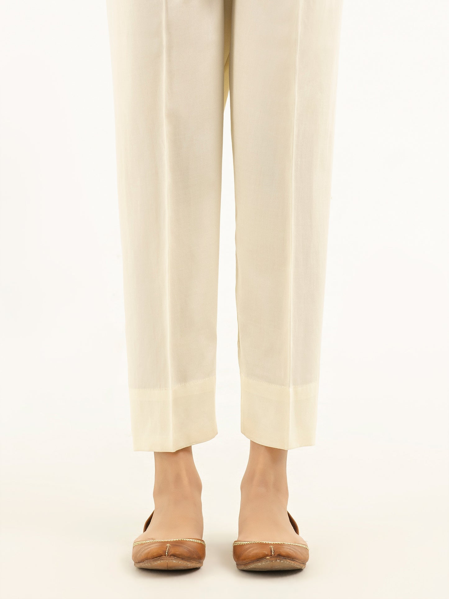 Dyed Satin Trousers