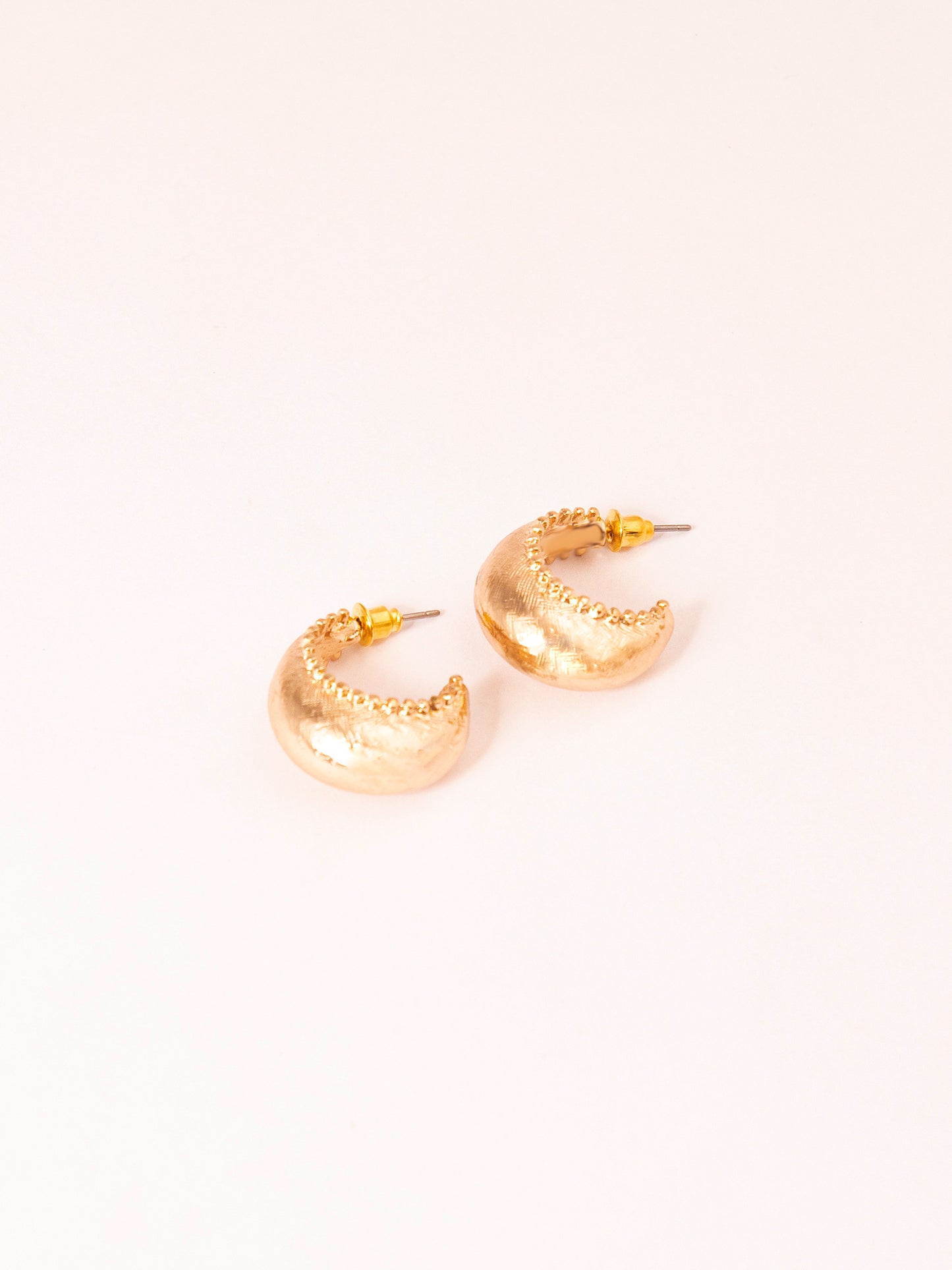 Metallic Looped Earrings