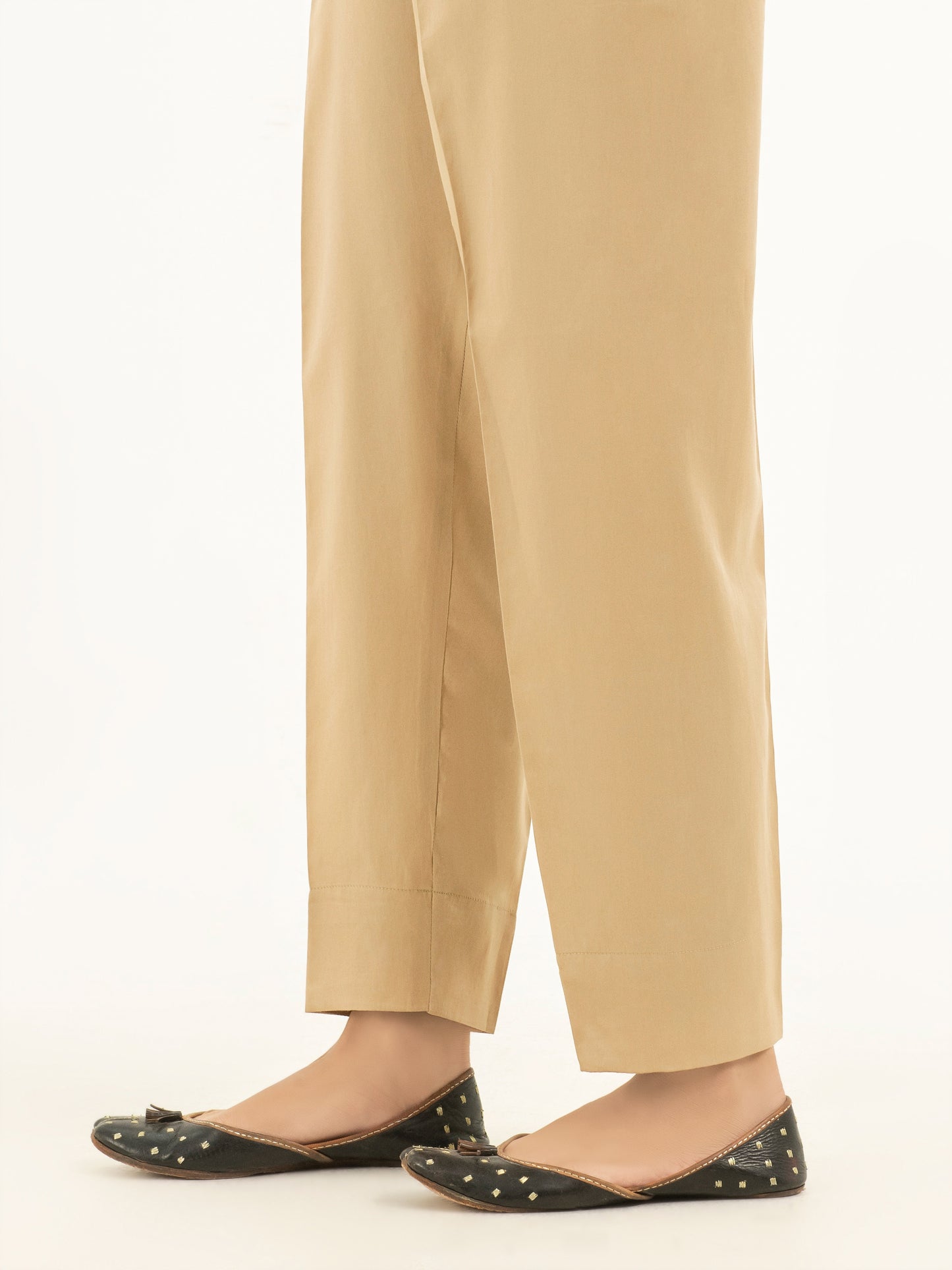 Dyed Satin Trousers