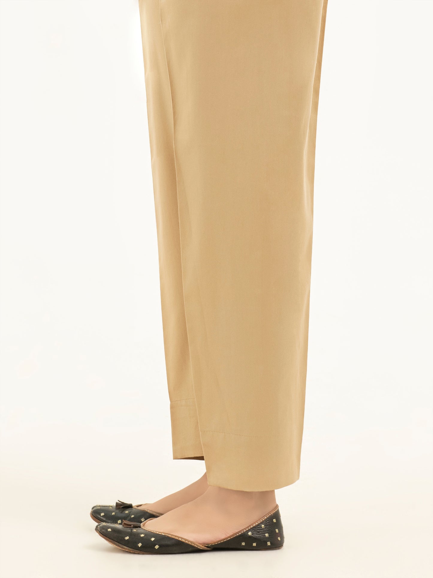 Dyed Satin Trousers