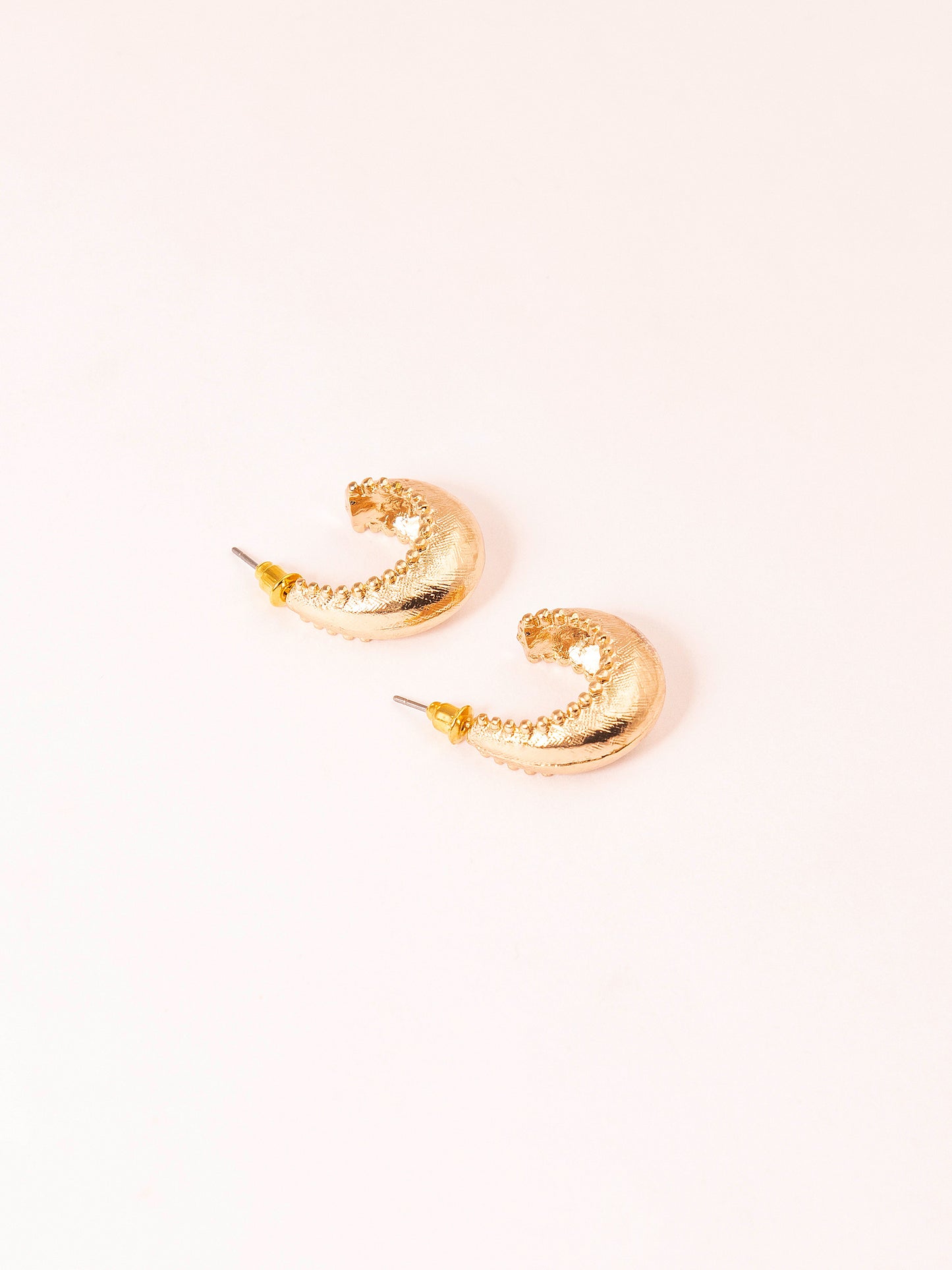 Metallic Looped Earrings