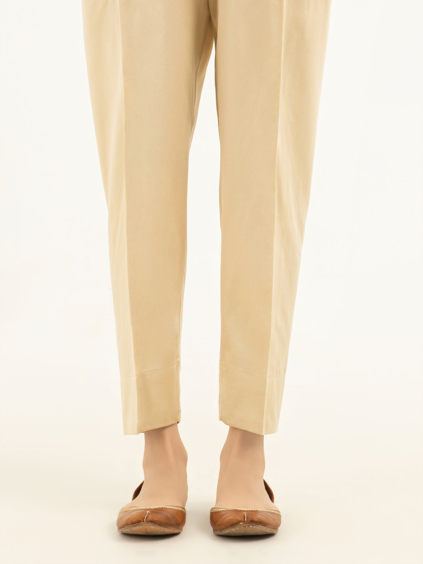 Dyed Satin Trousers