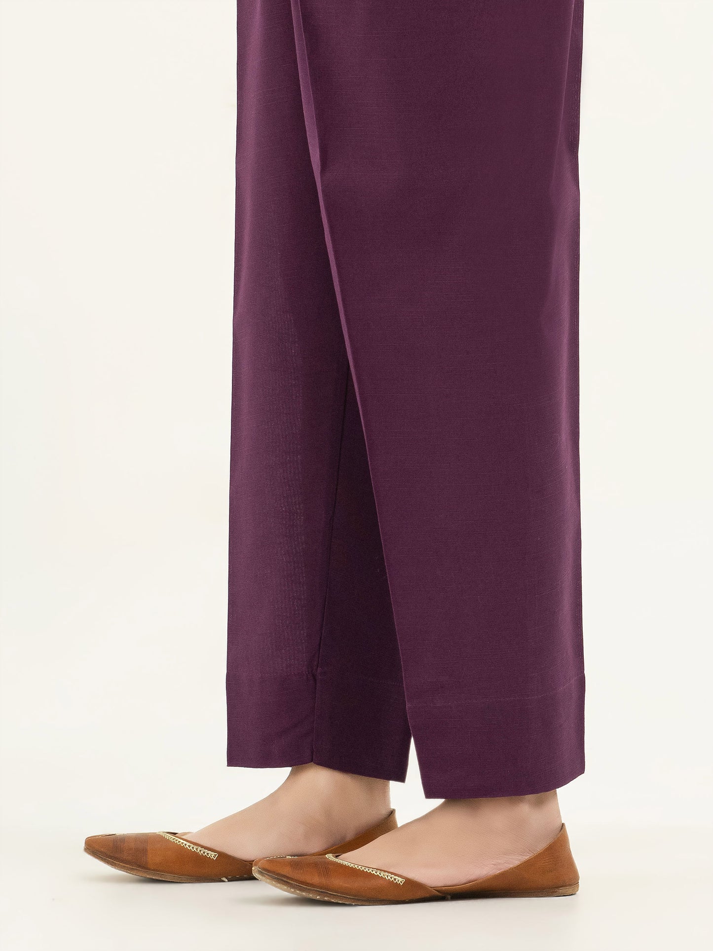 Dyed Khaddar Trousers(Pret)