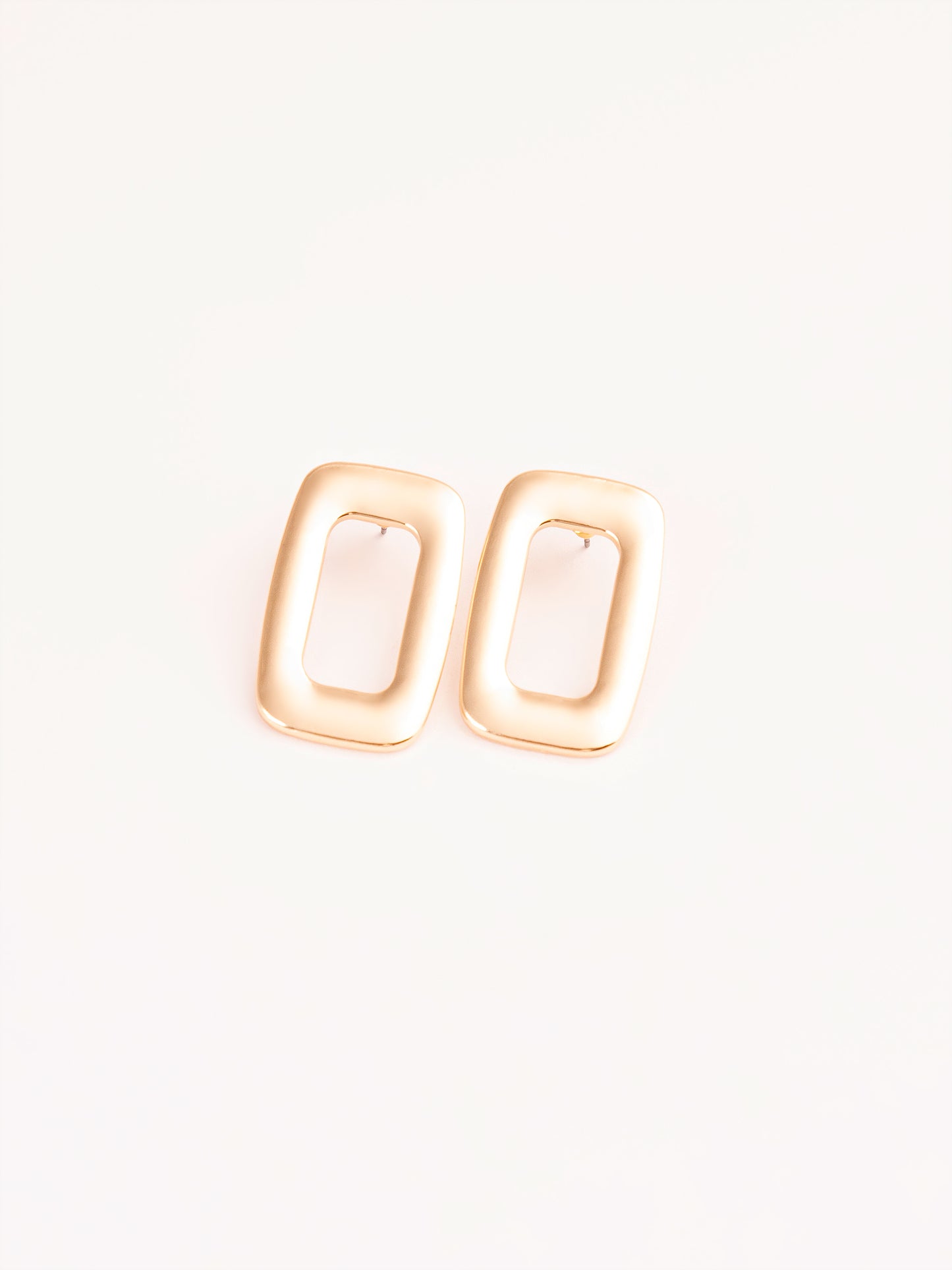 Rectangular Stud Earrings