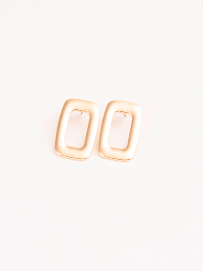 Rectangular Stud Earrings