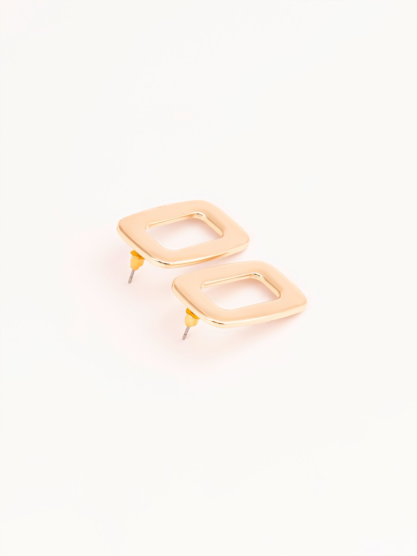 Rectangular Stud Earrings