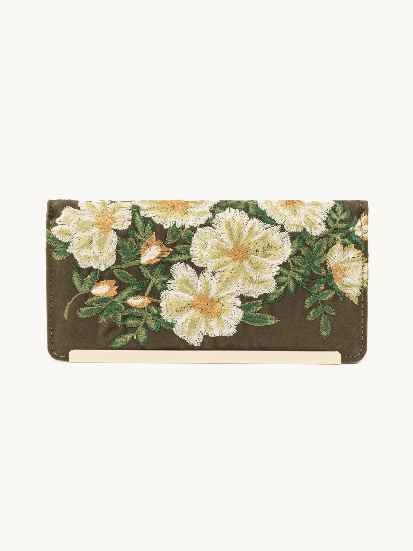 Classic Embroidered Wallet