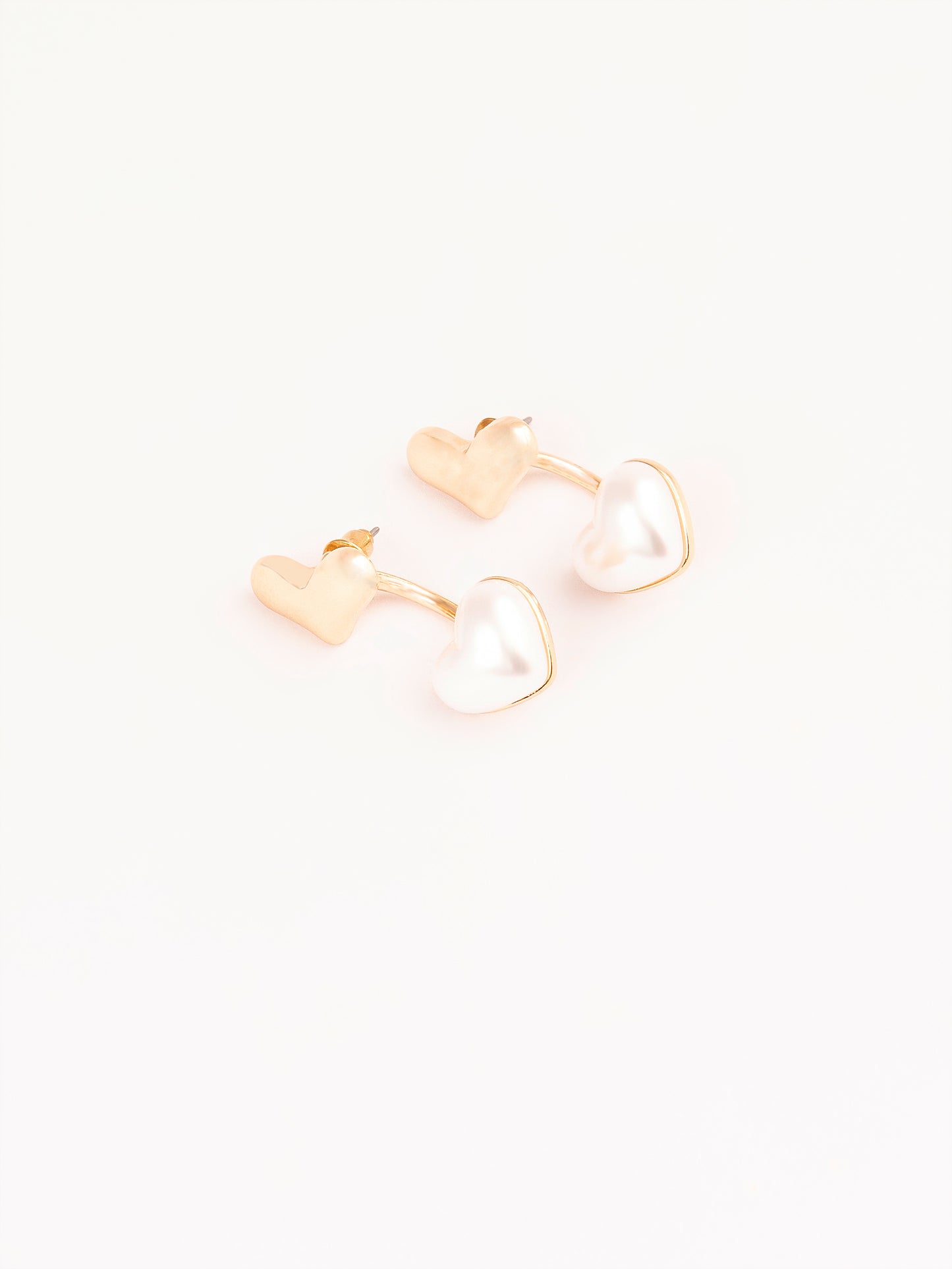 Drop Heart Earrings