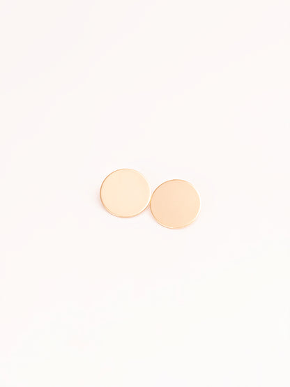 Circular Stud Earrings