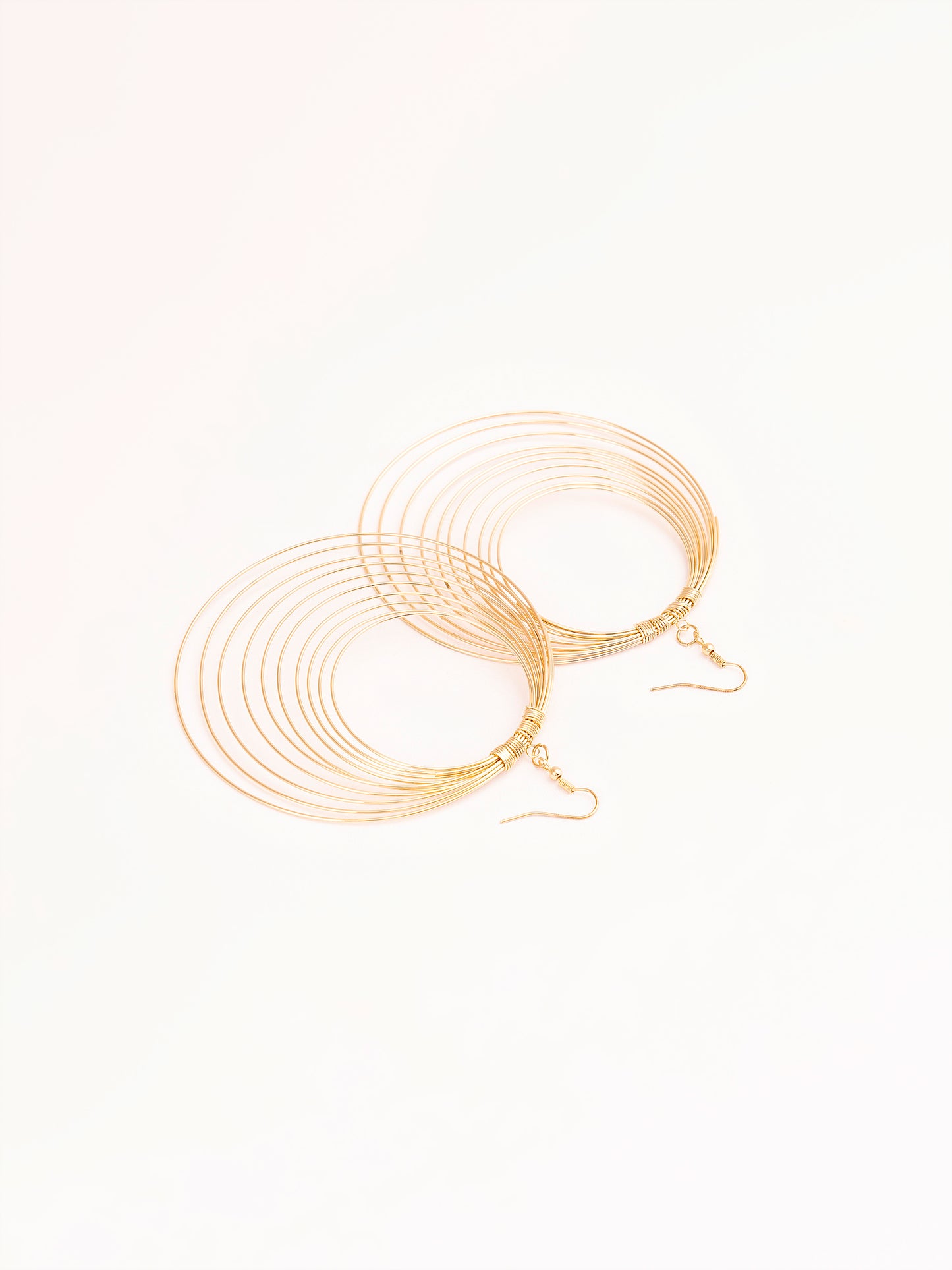 Metallic Coil Earrings