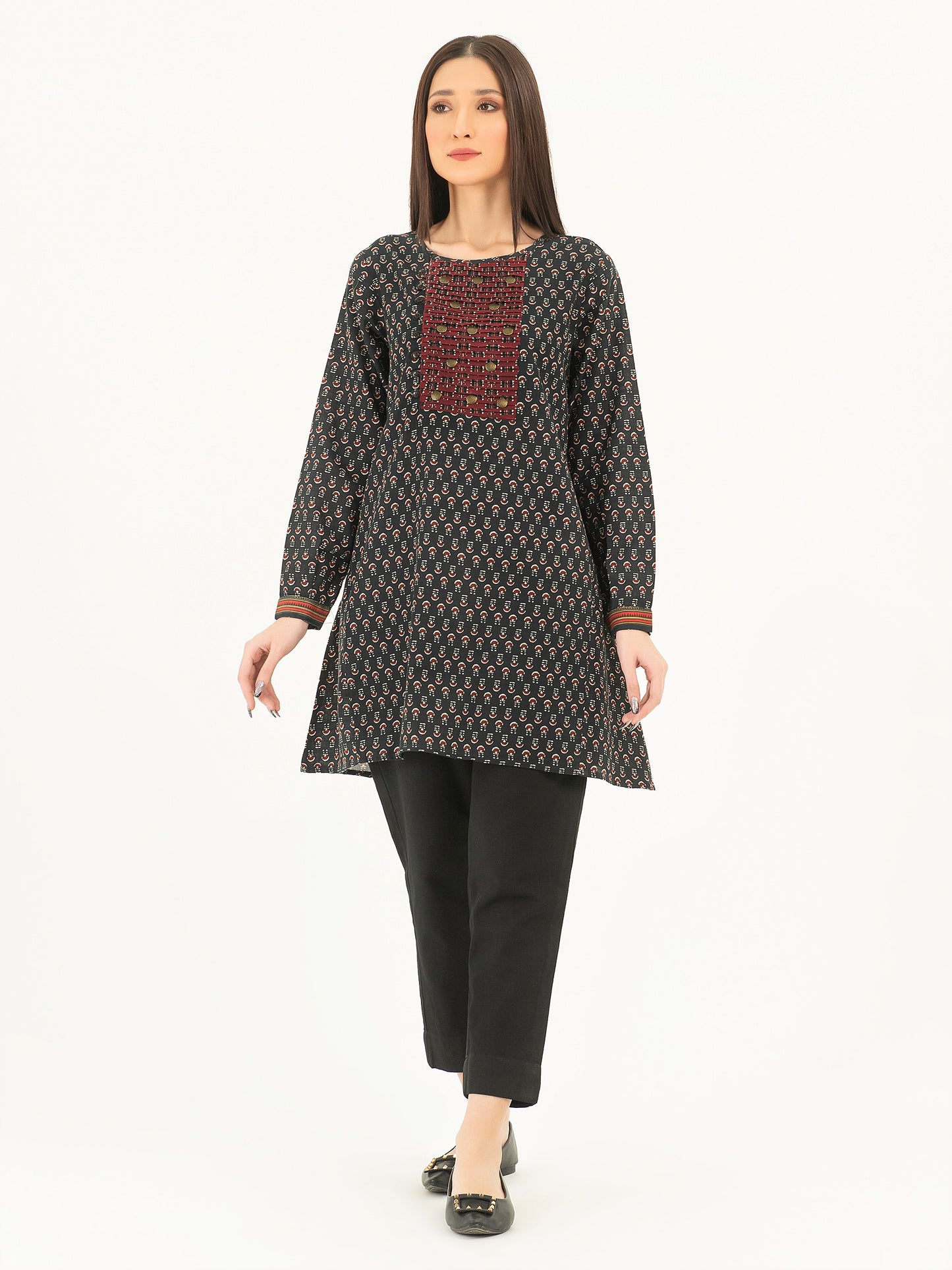 Khaddar Kurti-Printed (Pret)