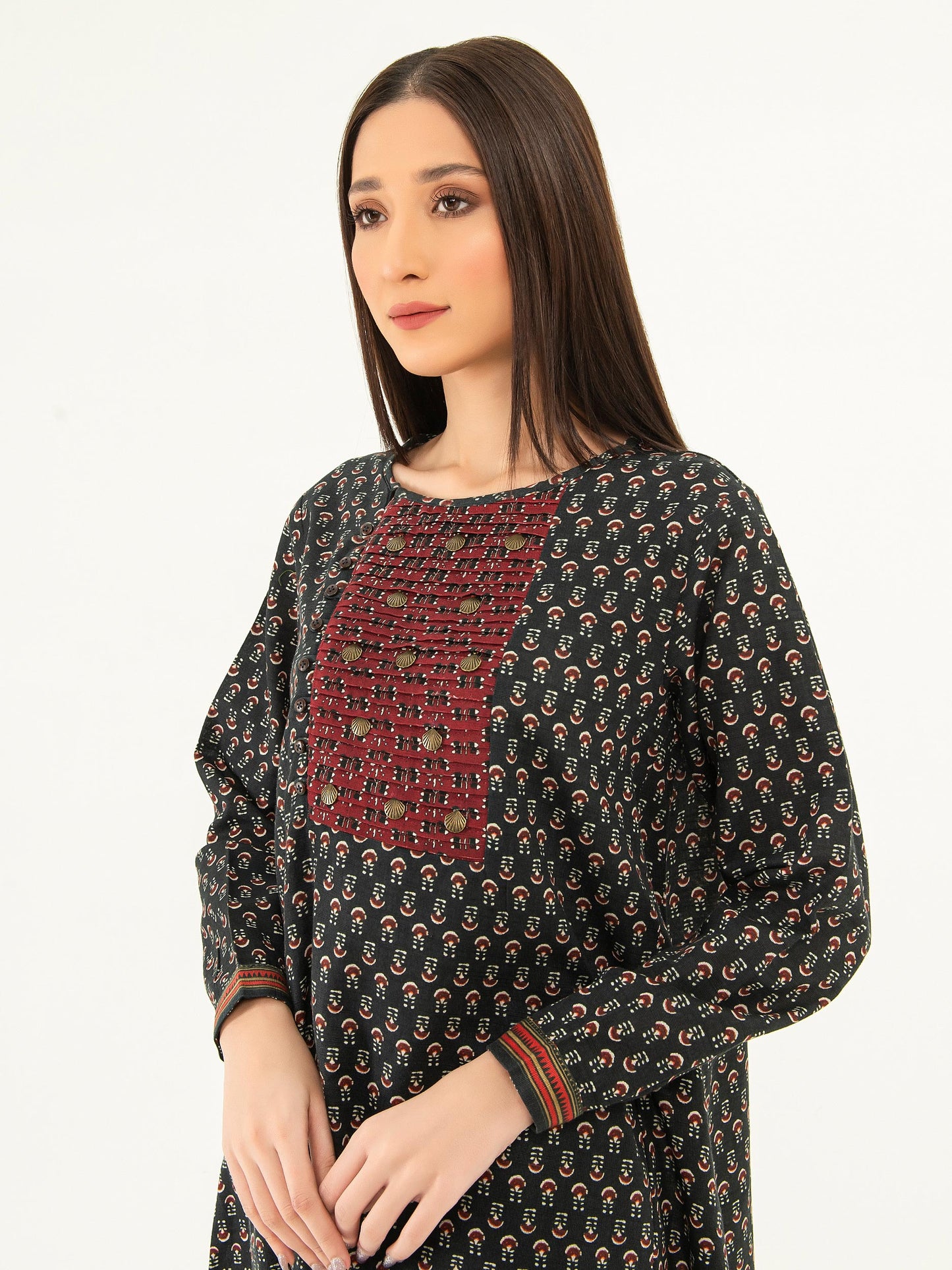 Khaddar Kurti-Printed (Pret)