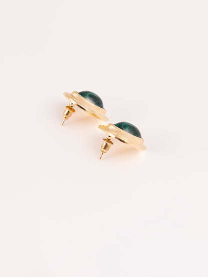 Vintage Teardrop Stud Earrings