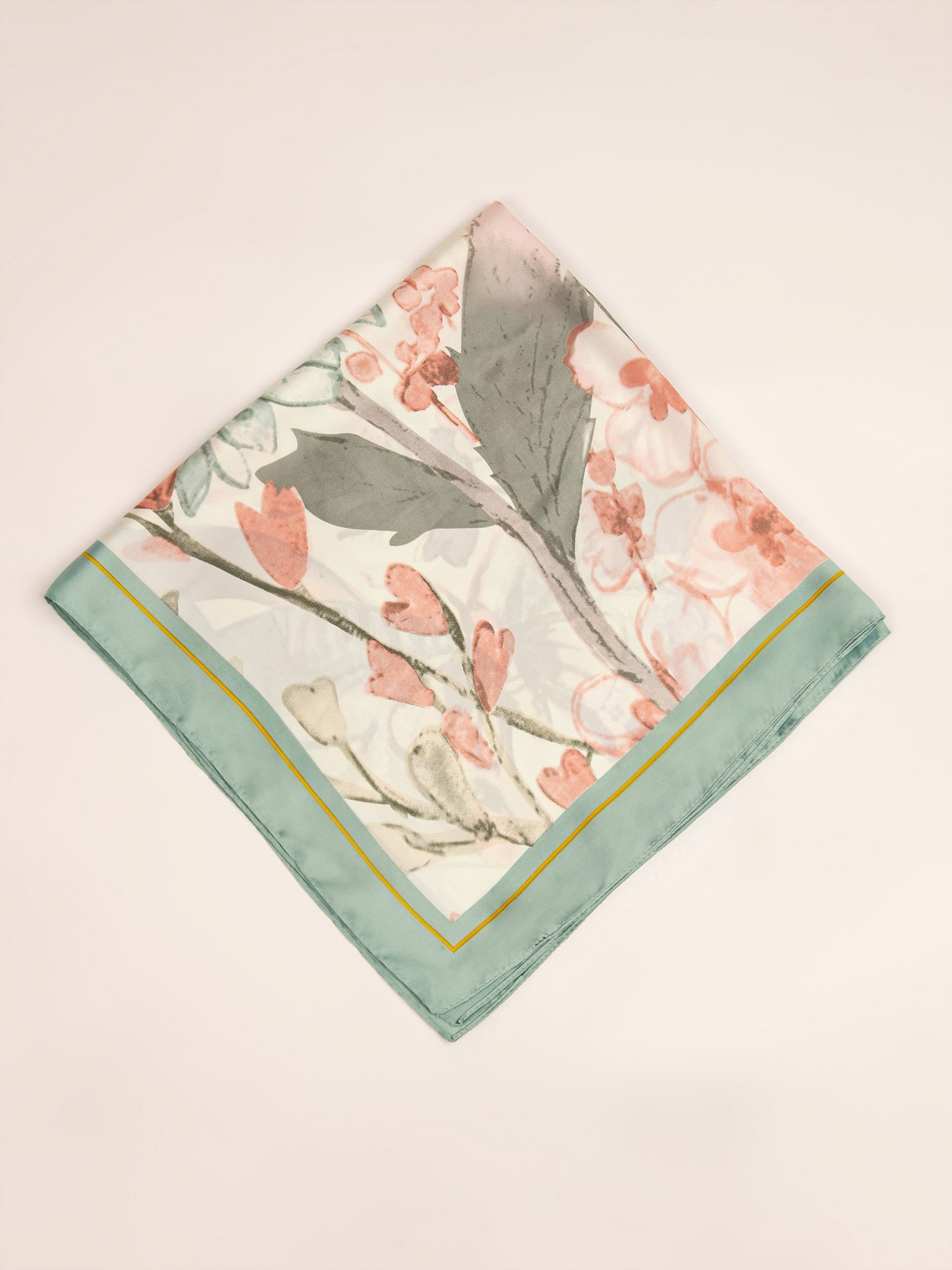 Printed Silk Mini Scarf