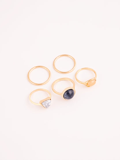 Stone Ring Set