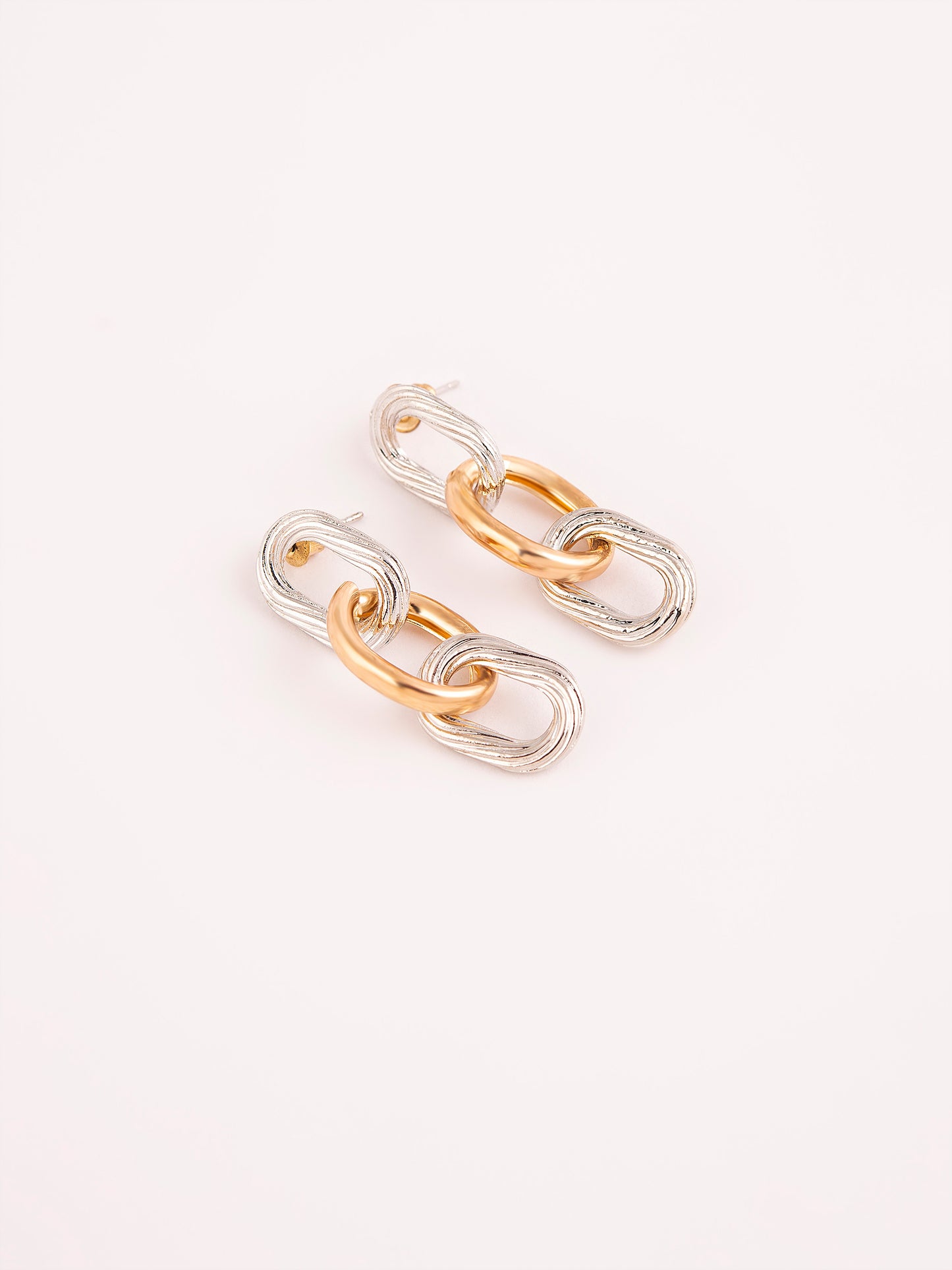 Metal Drop Earrings