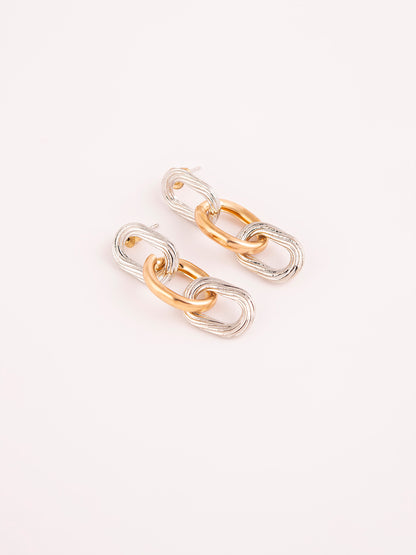 Metal Drop Earrings