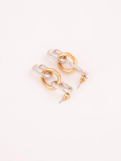 Metal Drop Earrings