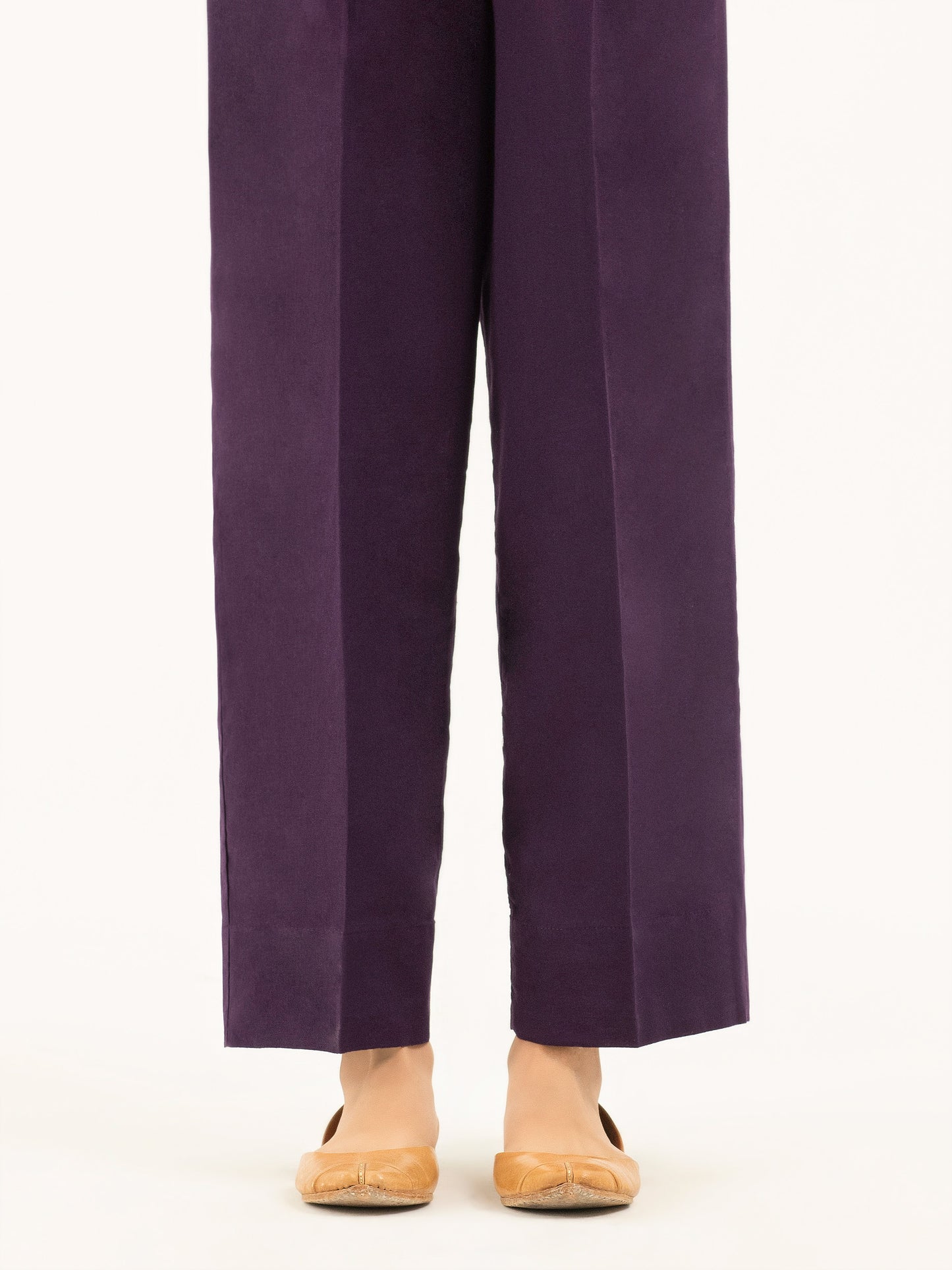 Dyed Khaddar Trousers(Pret)