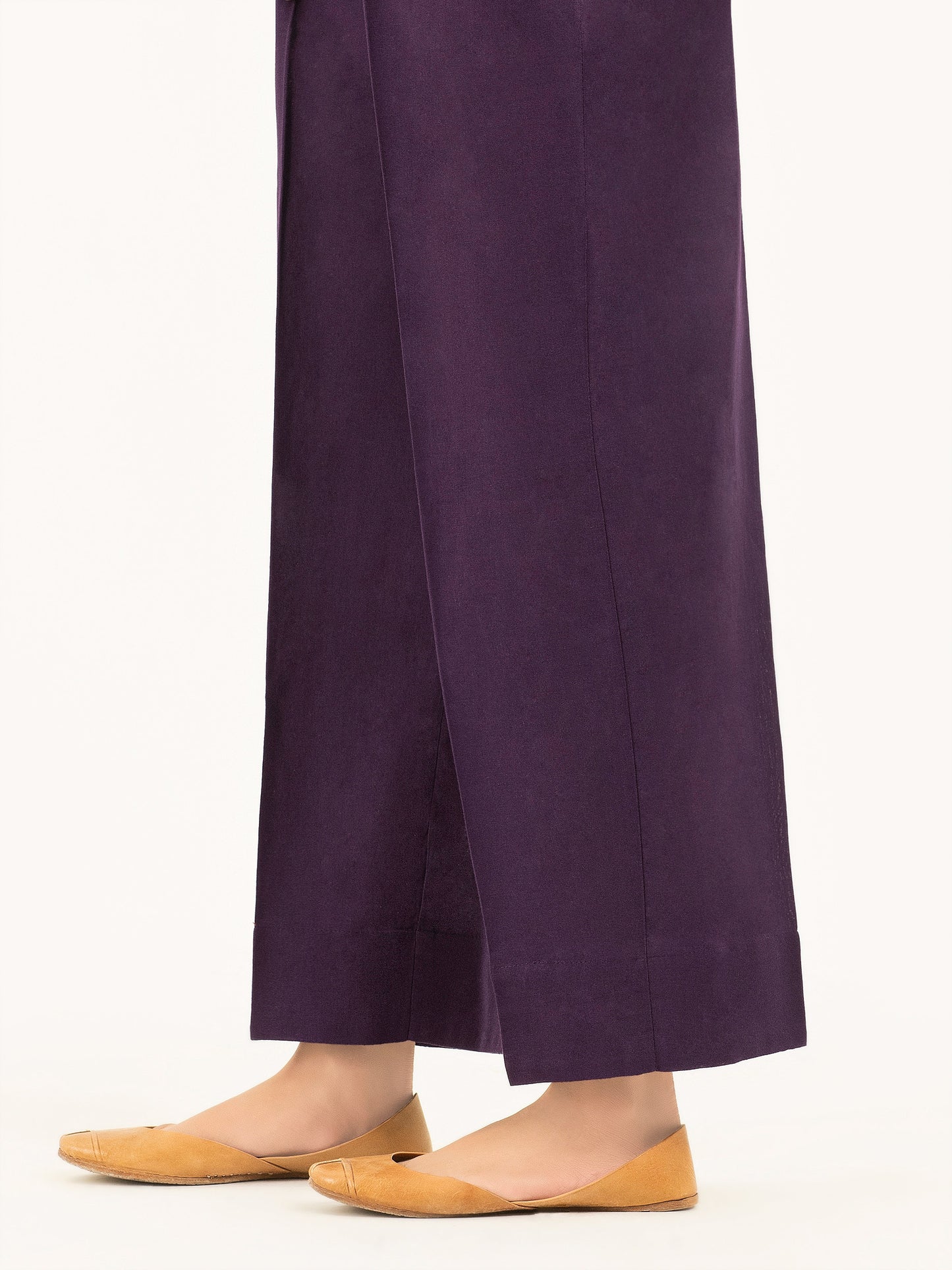 Dyed Khaddar Trousers(Pret)