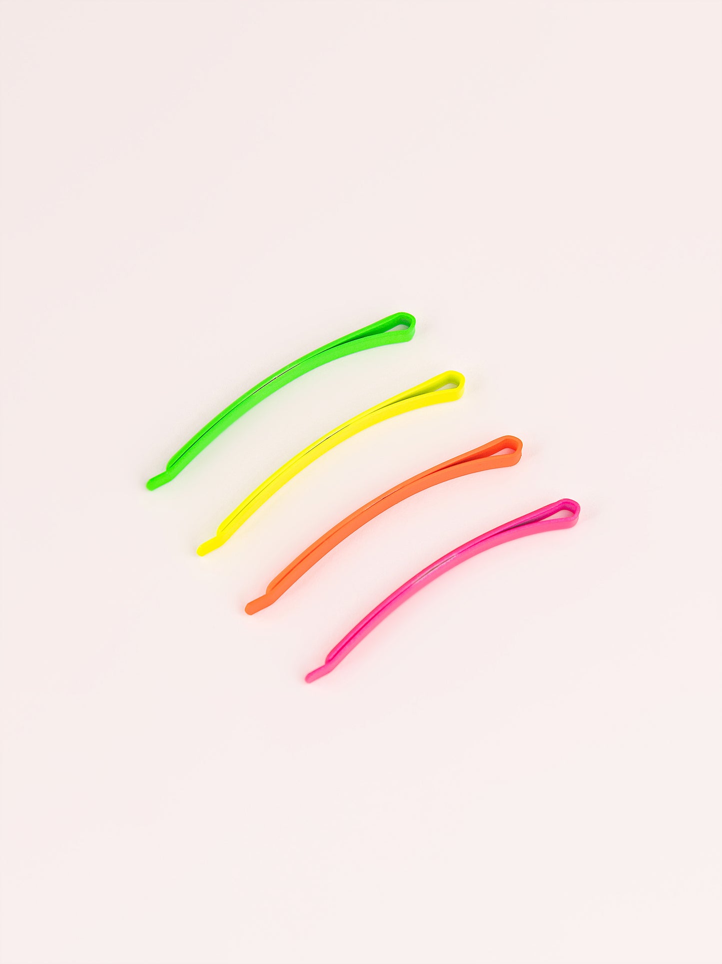 Neon Shade Hair Clip Set