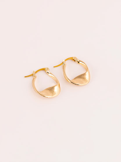 Vintage Golden Earrings