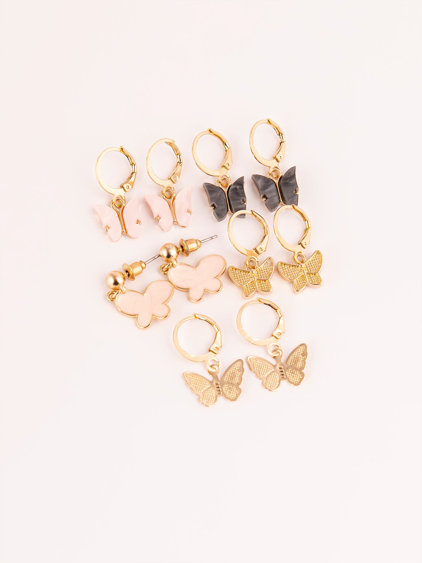 Butterfly Earrings Set