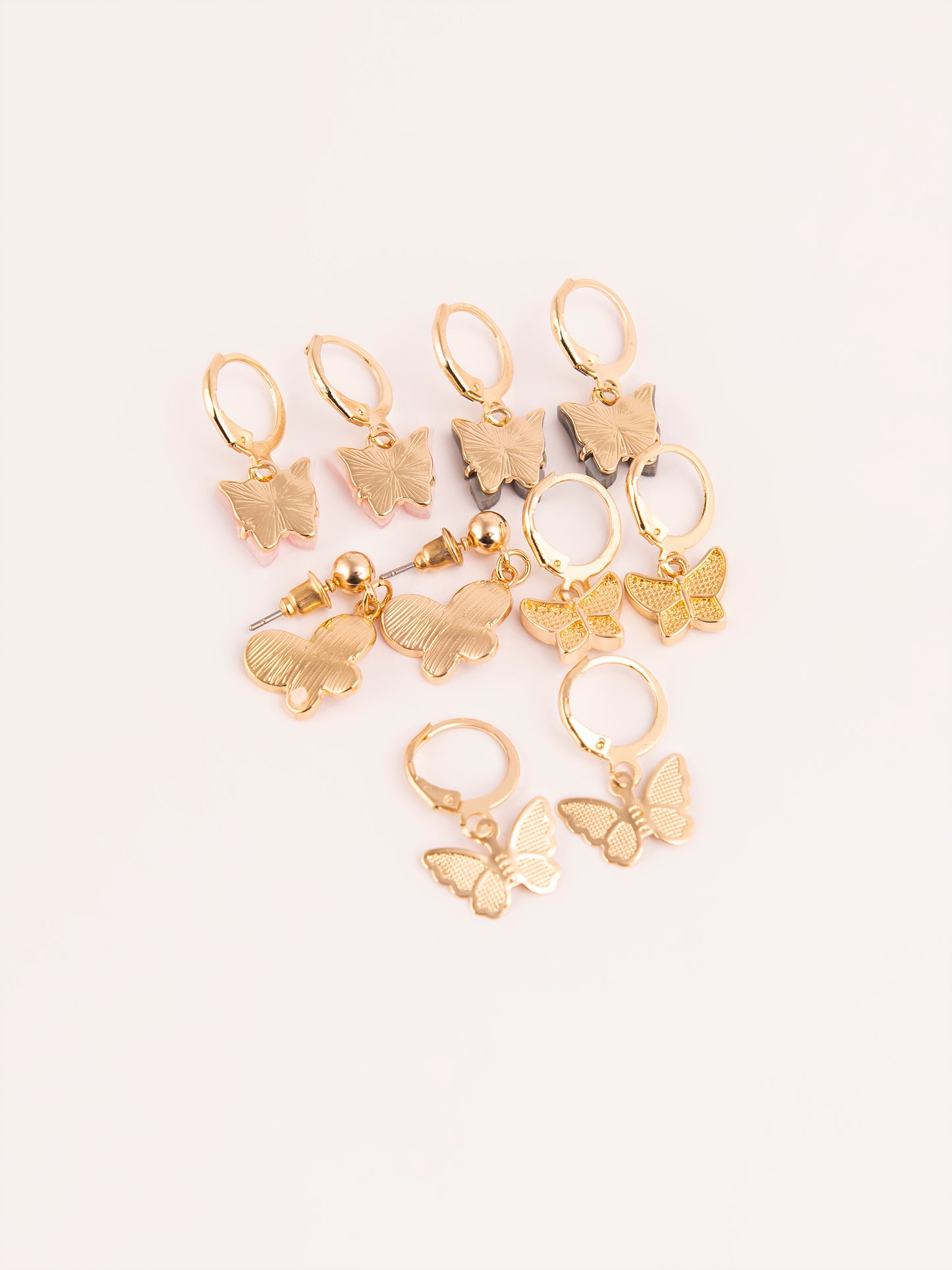 Butterfly Earrings Set