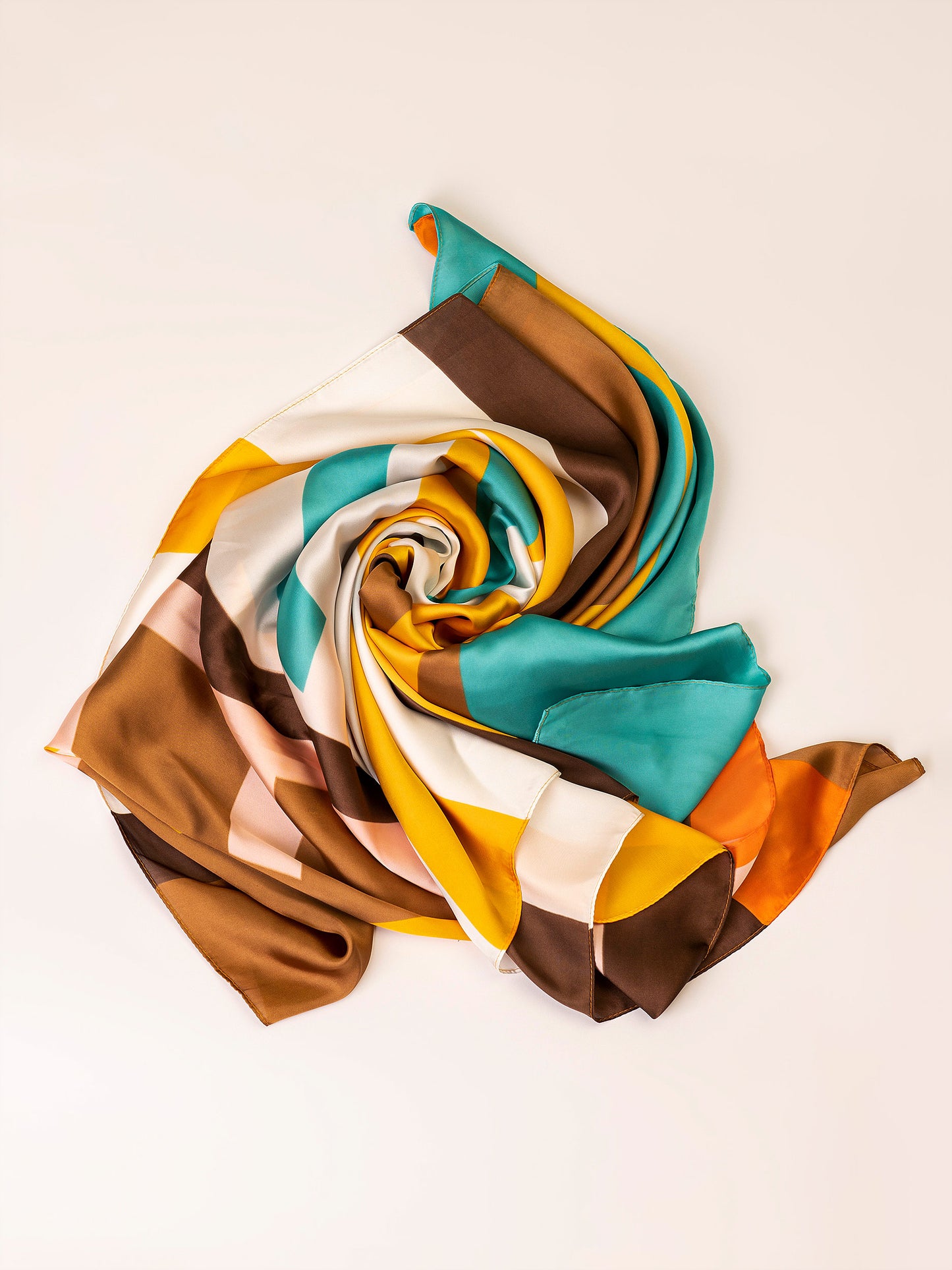 Multi-Tone Printed Silk Scarf – Limelightpk