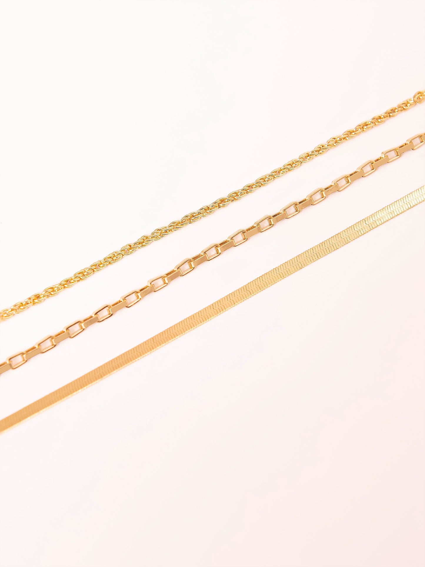 Golden Anklet Set