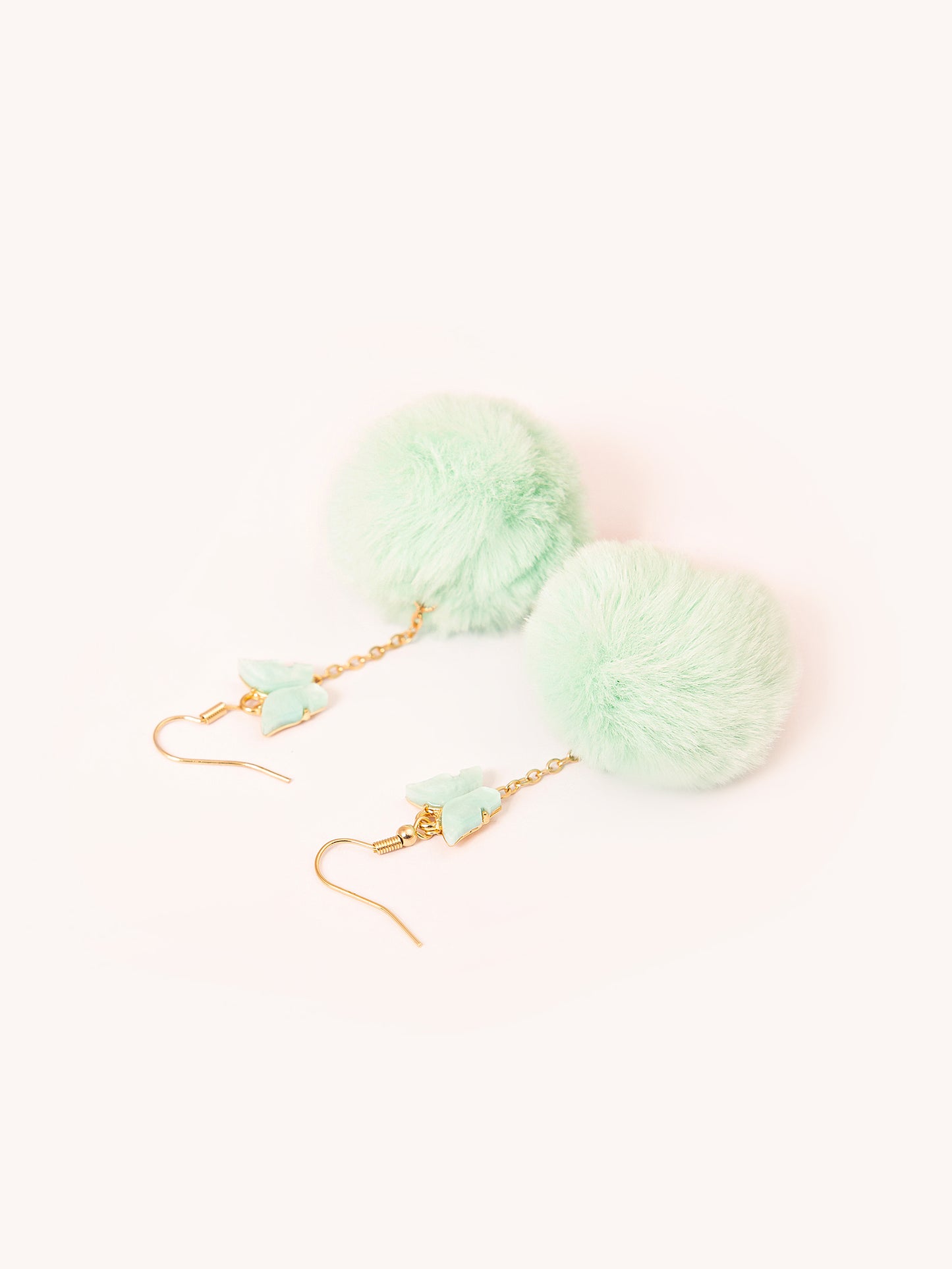 Butterfly Pompom Bracelet