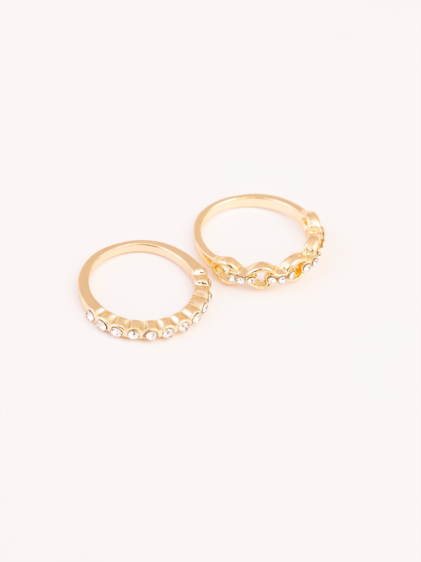 Classic Gold Ring Set